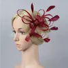 Korean fashion headdress hairdress bride net yarn feather headdress party