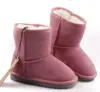 Hot nova moda de baixo clássico australiano para botas de inverno ajuda real couro botas quentes de neve de Bailey arco mulheres