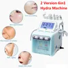 Multifunctional 2 Version 6in1 H2 O2 Hydra Facial Dermabrasion Hydro Microdermabrasion Peeling Vacuum Skin Cleaning Water Aqua Oxygen Spray