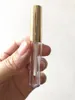 1 ML 3 ML 5 ML Vazio De Plástico Transparente Embalagem Garrafa Vial Eyeliner Extensão Dos Líquidos Titular De Armazenamento De Líquido Container Cilindros Tubo com Tampa Preta