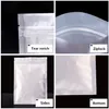 Flat Bottom Thick Aluminum Foil Zipper Packaging Bag Resealable Coffee Powder Snack Chocolate Tea Meat Gifts Zip Lock Storage Pouc6835473