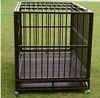 2022 Wholesasles 42 "Heavy Duty Dog Cage Crate Kennel Pet PlayPen Portable med bricka svart