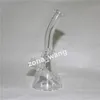 Narguilés Bongs Verre Pyrex Bong d'eau avec des lèvres colorées 10mm Joint Beaker Pipes Plate-forme pétrolière