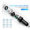 31A Dual USB Car Charger 2 Port LCD Display 1224V Cigarett Socket Lighter Fast Car Charger Power Adapter Car Styling4893583