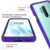 TPU + Ramka akrylowa Przezroczyste Case Case Case dla Samsung Galaxy A22 M51 A51 5G A71 A21S A31 A11 A71 A41 Odporna na wstrząsy twardej pokrywy