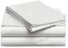 100% Mısır Pamuk 1800 TC haraç yatak seti İsrail kral pearls beyaz renk gömme levha 4 adet yatak seti özelleştirmek