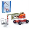 KDW Diecast in lega di lavoro aereo Truck Model Toy 187 Ornament per veicoli ingegneristici per il regalo di compleanno per bambini di natale 9793331