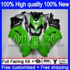 Bodys For KAWASAKI 650R ER6 F 650 R ER-6F 2006 2007 2008 204MY.AA ER 6 F 650R-ER6F ER6F 06 08 ER 6F 06 07 08 Full Fairing Stock green