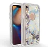 Hybride Defender Robot Shockproof Phone Case voor iPhone 11Promax XS MAX XR 8 7 Plus Cover Marble Design Full Body Protector