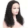 Pas cher 8A Brésilien Vague Profonde Naturel Aspect Cheveux dentelle frontale perruques de cheveux humains Pour Femme Noire 1030 pouces Entier 9482379