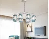 Modern ljuskrona för vardagsrum sovrum hem dekoration inomhus belysning armaturer hängande lampor design konst kreativ ljus metall