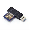 USB 3.0 Minneskortläsare TF Micro SD Höghastighetsminneskortläsare för Samsung MacBook Huawei Ny