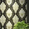 Red,Blue,Black Gold Victorian Classic European Floral Damask Wallpaper 3d Stereo Wall Paper Roll Home Decor Living Room
