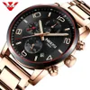 NIBOSI montre hommes marque de luxe hommes armée militaire montres hommes Quartz horloge homme sport montre-bracelet Relogio Masculino montre-bracelet 198J