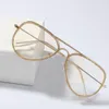 Hurtownia Nowa Moda Złoto Posrebrzane Bling Diamentowe Okulary Ramki Dla Mężczyzn I Kobiet Lukrowi N Hip Hop Glass Glass Rapper Glass
