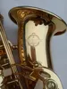 SUZUKI ALTO Saksofon Mosiądz Muzyczny Instrument Eb Tone E Flat Gold Lacquer Sax Profesjonalny Student Gry Instrumenty Z Ustnikiem Case