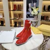 Gorący designer sprzedaży prosty swobodny buts damski buts moda moda armia zielone czerwone czarne buty damskie zima zima