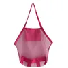 11 Colors Blanks Children Mesh Shell Sand Beach seashell Bag Kids Beach Toys Receive Bag Mesh Sandboxes Away Cross Bag