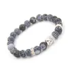 All'ingrosso-Natura 8mm Braccialetto di perline di pietra semipreziosa di energia Braccialetto di fascino Chakra di speranza Bracciale vintage Yoga Mala Rosario Braccialetti