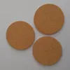 500pcs Classic Round Plain Cork Coasters Drink Wine Mats Cork Mats Drink Wine Mat Ideas for Wedding Party Gifts RRA2303