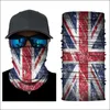 Bandana Odkryty Sport Bez Szwu Bandana Wielofunkcyjna głowa głowy Pałąk NeckWarmer Magic Scarf Szyi Flaga Wzór Tarcza Maska Bandana