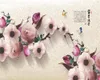 Custom Any Size 3d Wallpapers Beautiful Delicate Flowers Romantic and Beautiful Interior Decoration Silk Mural Wallpaper