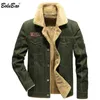 Männer Jacken Bolubao Mode Denim Jacke Männer 2021 Winter Baumwolle Warm Herren Marke Outwear Mäntel Männliche Cowboy Kleidung