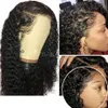 Ishow 28 30 40inch 180% 250% High Density 4*4 Human Hair Wigs Pre-plucked Transparent Lace Closure Wig Straightkinky Curly Body Water Loose Deep for Women