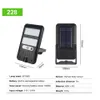 COB LED SOLAR Light Outdoor Solar Lampa PIR Motion Czujnik Ściana Światła IP65 Wodoodporna Słoneczne Sunlight Street Garden Lights