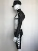 Seksi Cadılar Bayramı Partisi Sahne Bar Polis Kostüm Cosplay Cop Man Kıyafetler Parti Clubwear Erkekler Erotik Oymak Üstleri