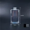 Plast dryck flaska 250-550 ml juice flaskor transparent rund platt kvadrat vattenflaskor läckagesäker dryck kopp med lock gga3486-1
