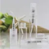 2ML 3ML 5 мл прозрачная мини-распылительная бутылка пустой прозрачный повторный погребенный туристический парфюмерный распылитель портативные стеклянные флаконы