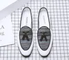 Designer Uomo Mocassini estivi con nappe Scarpe eleganti in pelle da lavoro Slip-On Piccole scarpe in pelle Punta tonda Scarpe basse traspiranti Scarpe da sposa per feste