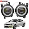 2pcs/pair (Left+Right) Angel Eye car-styling Fog Lamps LED Lights For Renault Duster Megane Fluence 2003-2015