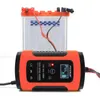 FOXSUR 12V 5A PULSE Repair LCD Batteriladdare Röd för bil Motorcykel AGM Gel våt blybatteri