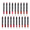 Menow 19 Farben KISS PROOF Sexy Beauty Wasserdichter Lippenstiftstift Langlebiger, nicht verblassender Lippenstift Geschenk 1 Stück Bleistiftspitzer