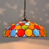 High-end fantasy glass lamp assembled chandelier high-quality crystal color bedroom lights restaurant lamps selling