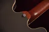 Custom Shop ES 333 Tom Delonge Signature Semi Hollow Body Brown Cream Stripe Jazz Electric Guitar Double F Holes Dot Inlay Grove5761198