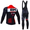 Factory direct sales 2020 New BH Men's Jerseys Long Sleeve Shirts Winter Fleece Cycling TEAM Clothing Mountain Bike Jacket Maillot Wear