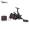 Coonor NFR9000 + 8000 Double Spool Fishing Reel 12 + 1 BB 4.6: 1 Spinning Fiske Reel Folding Vänster / Höger Handtag Fiske Reel