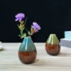 セラミックフラワーポット花瓶クリエイティブデリケートフェスティバルギフトオフィス磁器ホームテーブル装飾飾りミニ花瓶