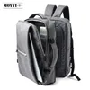 Moyyi Business Backpacks de compartimento duplo de viagem de neg￳cios Multi-camada com bolsa digital exclusiva para laptop de 15 polegadas Backpack Bags297i