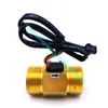 Full Copper G1 "DN25 Storlek 4 till 45L / min Speed ​​Pulse Water Flow Sensor Hall Induktiv Switch Flow Meter från Factory Good Quality