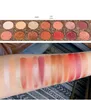 Cosméticos 35 Paleta de sombra fosco de colorido Paleta de sombra glitter Destaque Metálico Ensibida Power Pigmented impermeável Makeup Paleta de Sombra de Ojos Mate Brillante