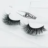 Nyligen multistyles som säljer verklig Siberian 3D Full Strip False Eyelash Long Individual Eyelashes Lashes Extension