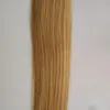 Machine hergestelltes Remy-Band in den menschlichen Haarverlängerungen 10 "-224" 100g. 2,5g / pc Double Side Tape Gerade Haut Weft Klebstoff Haar Alle Farben