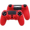 PS4 لعبة تحكم gamepad لينة سيليكون جل المطاط حالة الغطاء المقود لسوني بلاي ستيشن 4 حالة حماية PS4 برو سليم لعبة وسادة