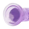 Erotic Soft Jelly Dildo Anal Butt Plug Realistic Penis Strong Suction Cup Dick Toy for Adult G-spot Orgasm Sex Toys for Woman J1737