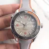 5 Färg Mens Automatic Miyota Cal 8900 Watch Planet Men Dive 600M Bond 007 Specialiteter Master Ceramic Bezel Blue Black Orange WA229N