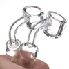 4MM Quartz Banger Nail Domeless quartz bangers Smoking accessories 14mm male 18mm 10mm for glass bongs oil rigs